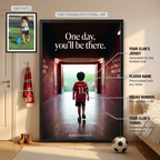 The Tunnel - Personalized Football Art