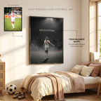 The Moment - Personalized Football Art