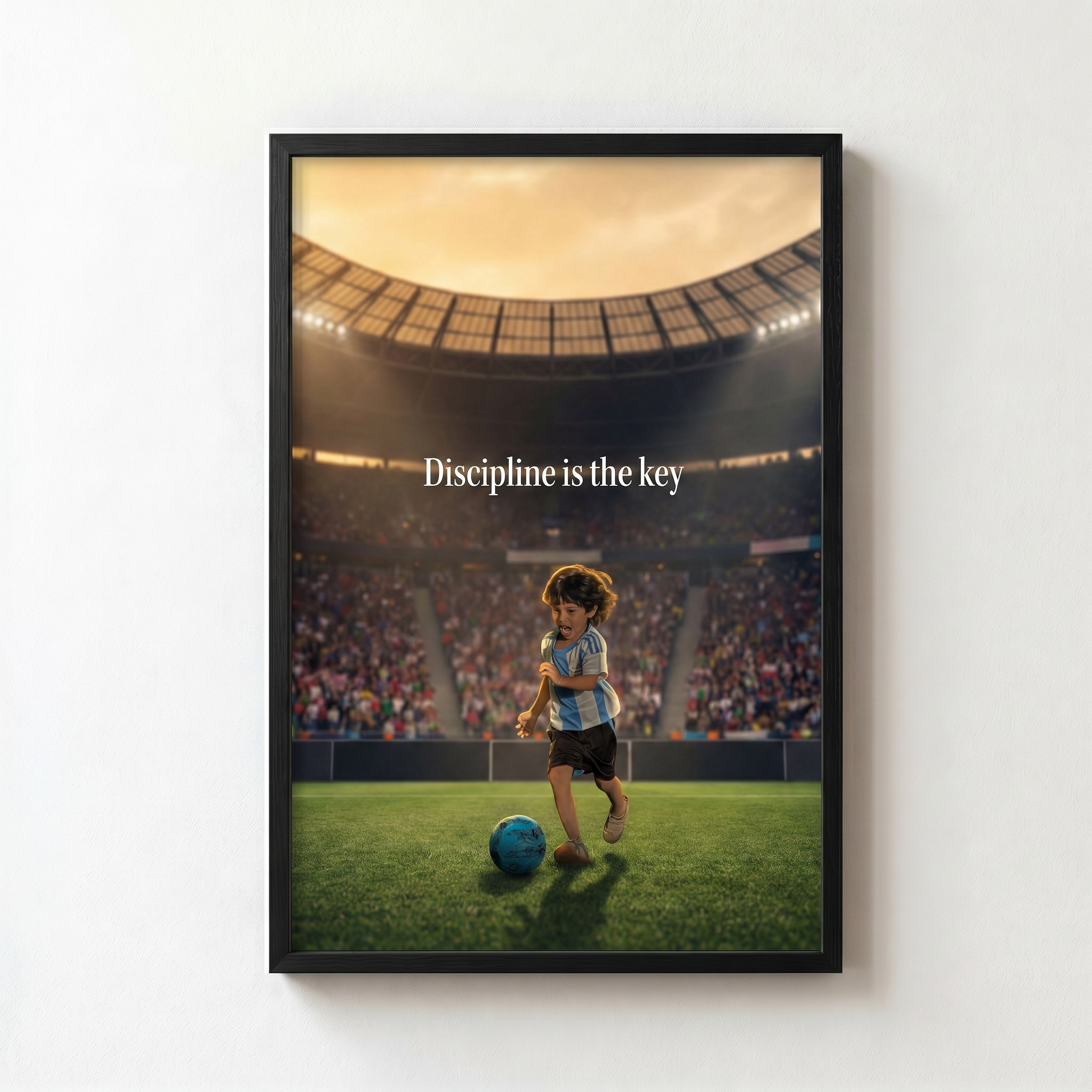 The Stadium - Personalized Football Art